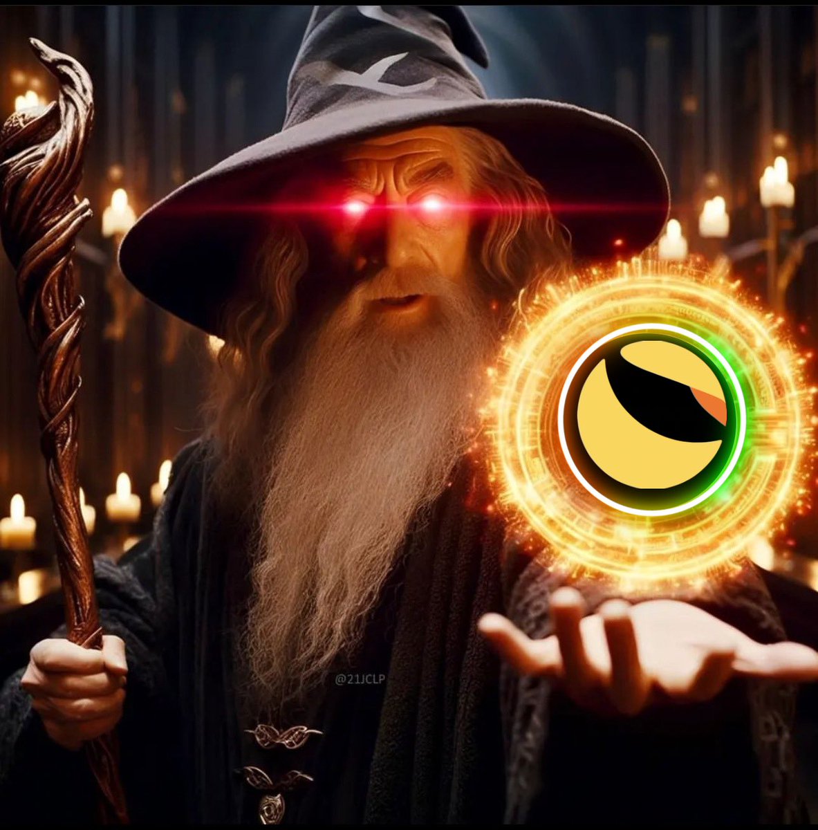 Everything I see is magic $LUNC