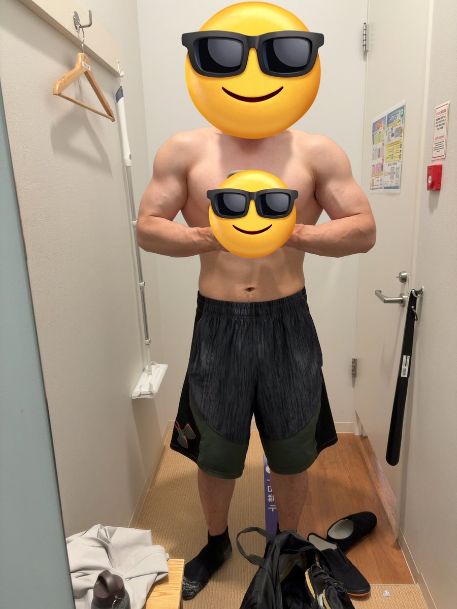 ベンチはダメダメだけど腕いい感じ？笑