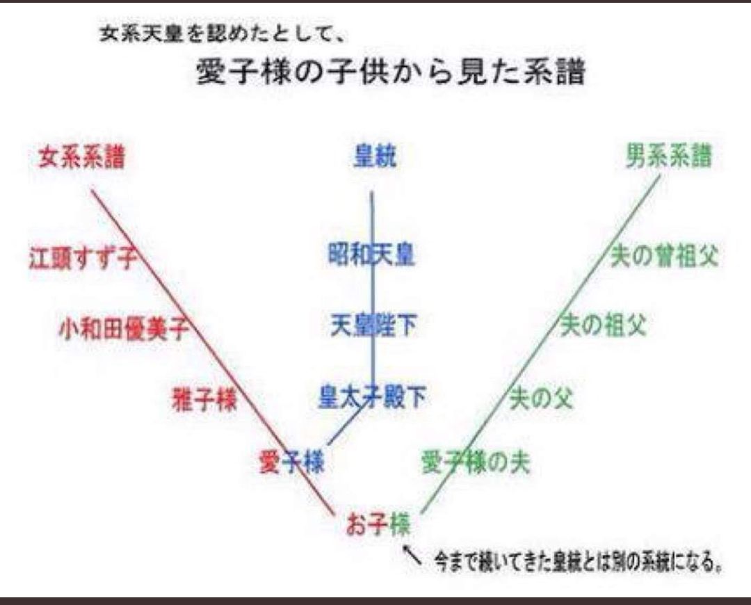 皇統護持の愛国婦人ですね。

男尊女卑は愛子天皇を願う輩です。
祭祀王たる天皇を特権階級か何かと勘違い…。