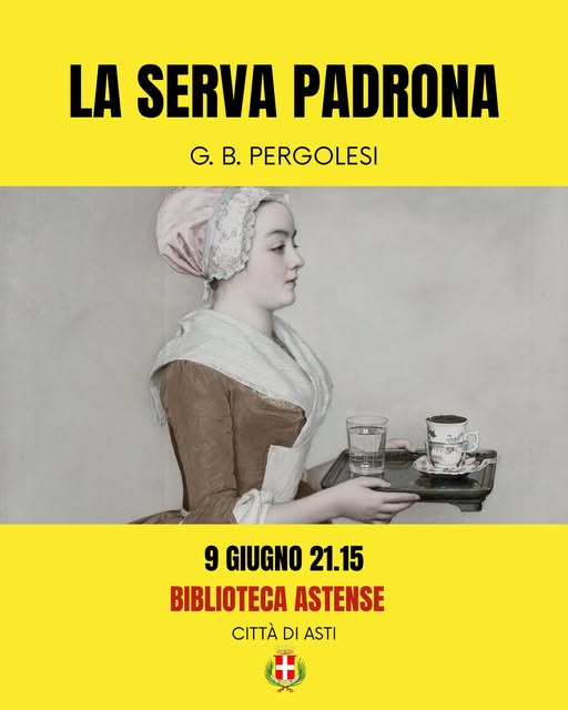 Questa sera, La Serva Padrona di #Pergolesi dà il via alla terza edizione di #AstiLirica.  La regia è del nostro #MatteoPeirone, che veste anche i panni di Uberto! - In bocca al lupo!

📅 Lunedì 9 Giugno ore 21.30, Cortile Biblioteca Astense

Scopri 👇
teatroalfieriasti.it/2025/05/19/ast…