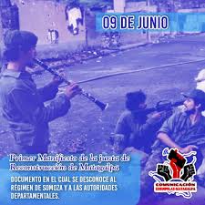 César López González (@csarlogon2504) on Twitter photo 💥09 Junio 1979
Primer manifiesto de la junta de Reconstrucción de Matagalpa, documento en el cual se desconoce al régimen de Somoza y a las autoridades departamentales.
<a href="/Atego16/">@🅰🆃🅴🅶🅾 🇳🇮</a>
<a href="/E1Nacionalista/">EL NACIONALISTA 🇳🇮☭</a>
<a href="/samcarrion18/">𝐒𝐚𝐦𝐚𝐧𝐭𝐡𝐚 𝐂𝐚𝐫𝐫𝐢ó𝐧❤️🖤 🇳🇮</a>
#UnidosEnVictorias #4619SiempreMásAllá 💥09 Junio 1979
Primer manifiesto de la junta de Reconstrucción de Matagalpa, documento en el cual se desconoce al régimen de Somoza y a las autoridades departamentales.
<a href="/Atego16/">@🅰🆃🅴🅶🅾 🇳🇮</a>
<a href="/E1Nacionalista/">EL NACIONALISTA 🇳🇮☭</a>
<a href="/samcarrion18/">𝐒𝐚𝐦𝐚𝐧𝐭𝐡𝐚 𝐂𝐚𝐫𝐫𝐢ó𝐧❤️🖤 🇳🇮</a>
#UnidosEnVictorias #4619SiempreMásAllá