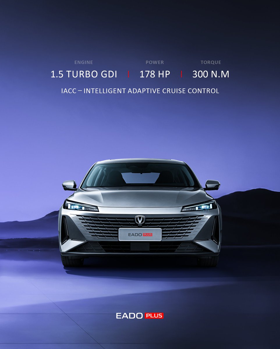 Mikano_Motors's tweet photo. Say hello (again) to the new CHANGAN Eado Plus, with its new sleek design and smart features.
#MikanoMotors #MikanoXChangan #EadoPlus #CHANGAN # https://t.co/wyD14XpSnB