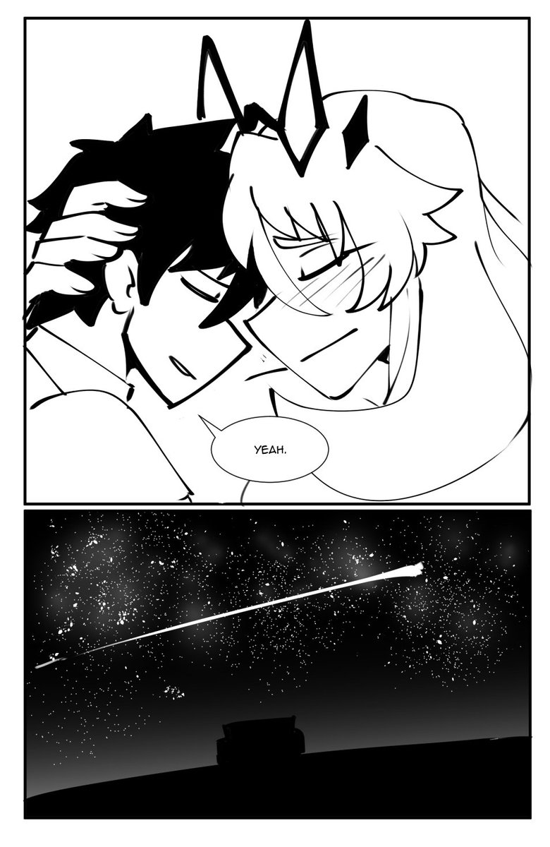 [Comm] 
A sweet comic with Barghest 
#fgo