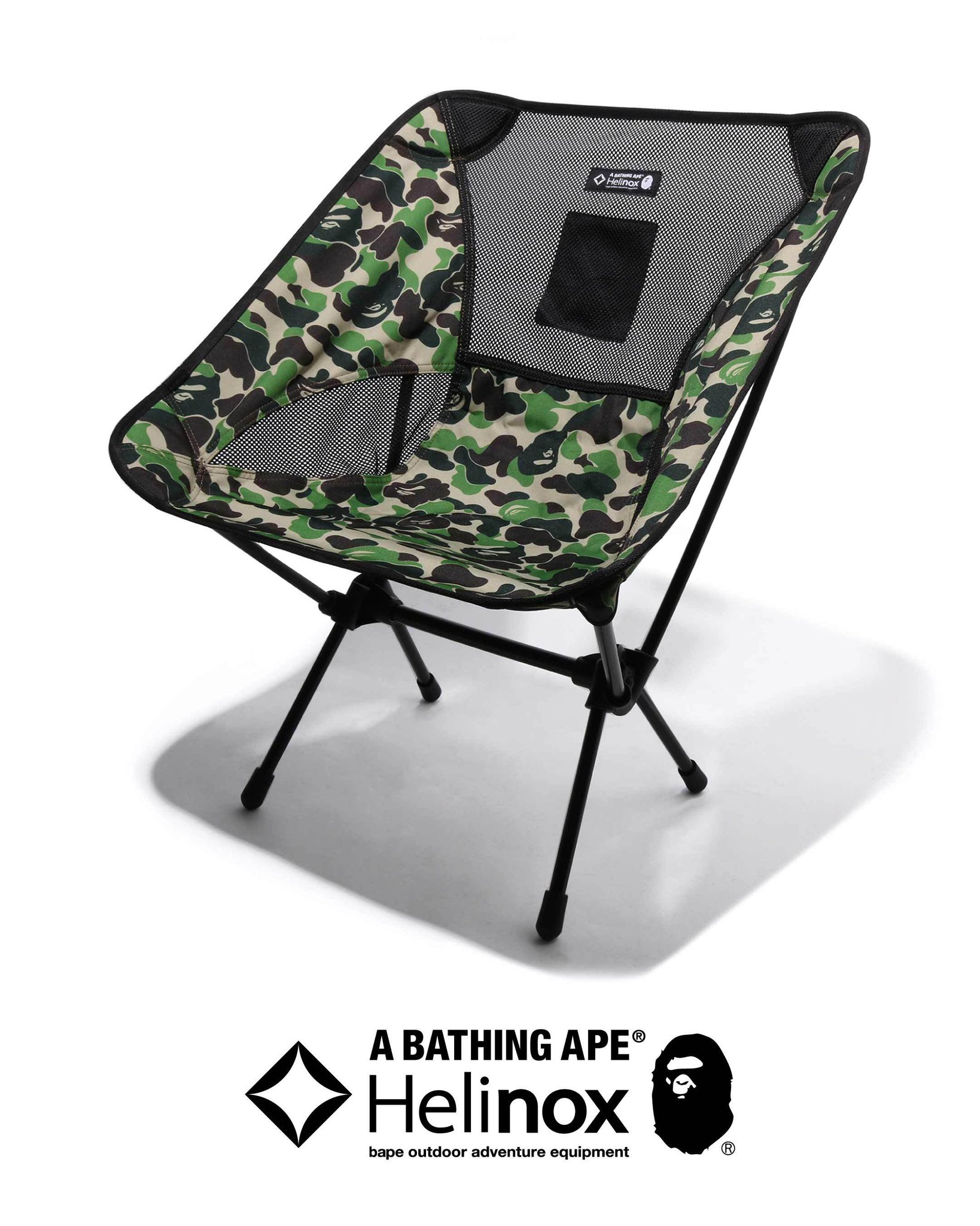シンプル欲しいA BATHING APE 【 BAPE X HELINOX 】フーディ Helinox 15th Anniversary x BAPE Shark Full Zip Hoodie