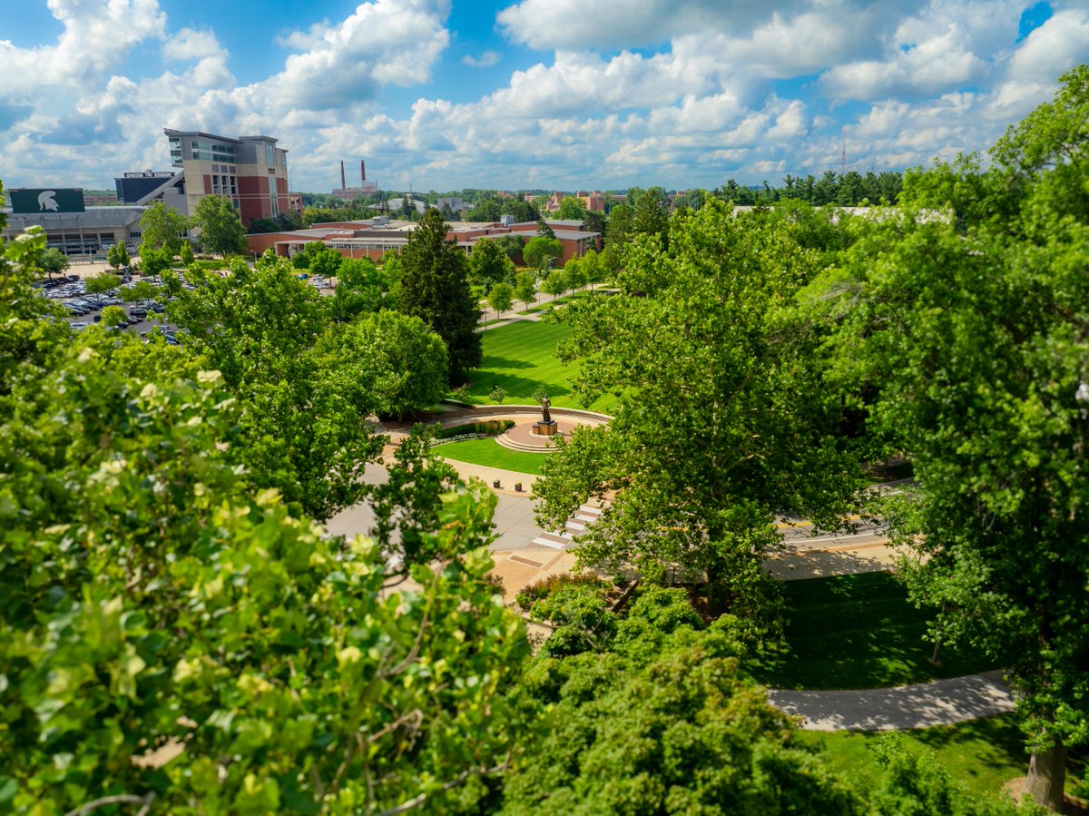 On this day in 1945, the original Spartan statue was dedicated. 

For the past 80 years, Sparty has stood tall on campus for every season, celebration and challenge. He is a symbol of the community, spirit and resilience that defines what it means to be a Spartan.