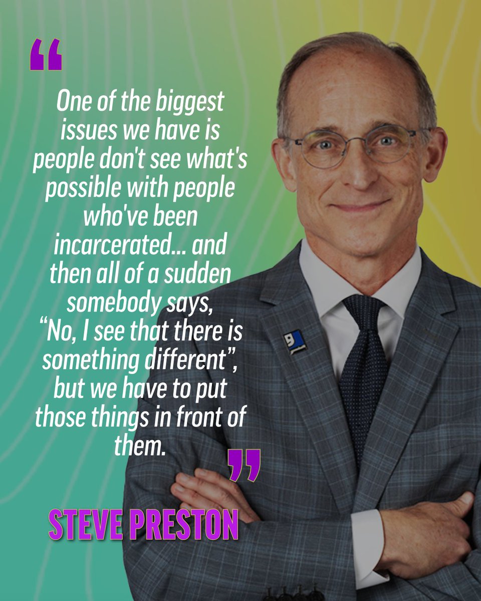 JayRuderman's tweet image. Jay Ruderman hosts CEO @StevenCPreston of @GoodwillIntl to discuss workforce reintegration for formerly incarcerated people. 
Listen now: link.podtrac.com/aac-tw 

#WhyGoodwill #PowerOfWork #Reentry
