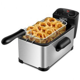 Mommaskitchen1's tweet photo. Elevate your culinary experience with our 3.2 Quart Electric Stainless Steel Deep Fryer featuring a convenient timer. Perfect for achieving that crispy, golden finish every time!
Shop At https://t.co/JCjdTYgX5L
#DeepFryer #KitchenEssentials #CrispyDelights #CookingMadeEasy https://t.co/EVokdTy75H