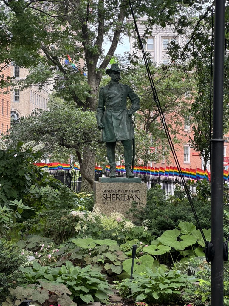 At this point starting to assume that burning large swaths of the South is a prerequisite to getting a statue in New York City