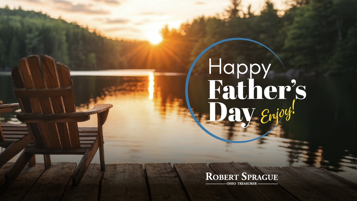 OhioTreasurer's tweet image. Wishing a blessed and Happy #FathersDay to all the amazing dads in our lives.