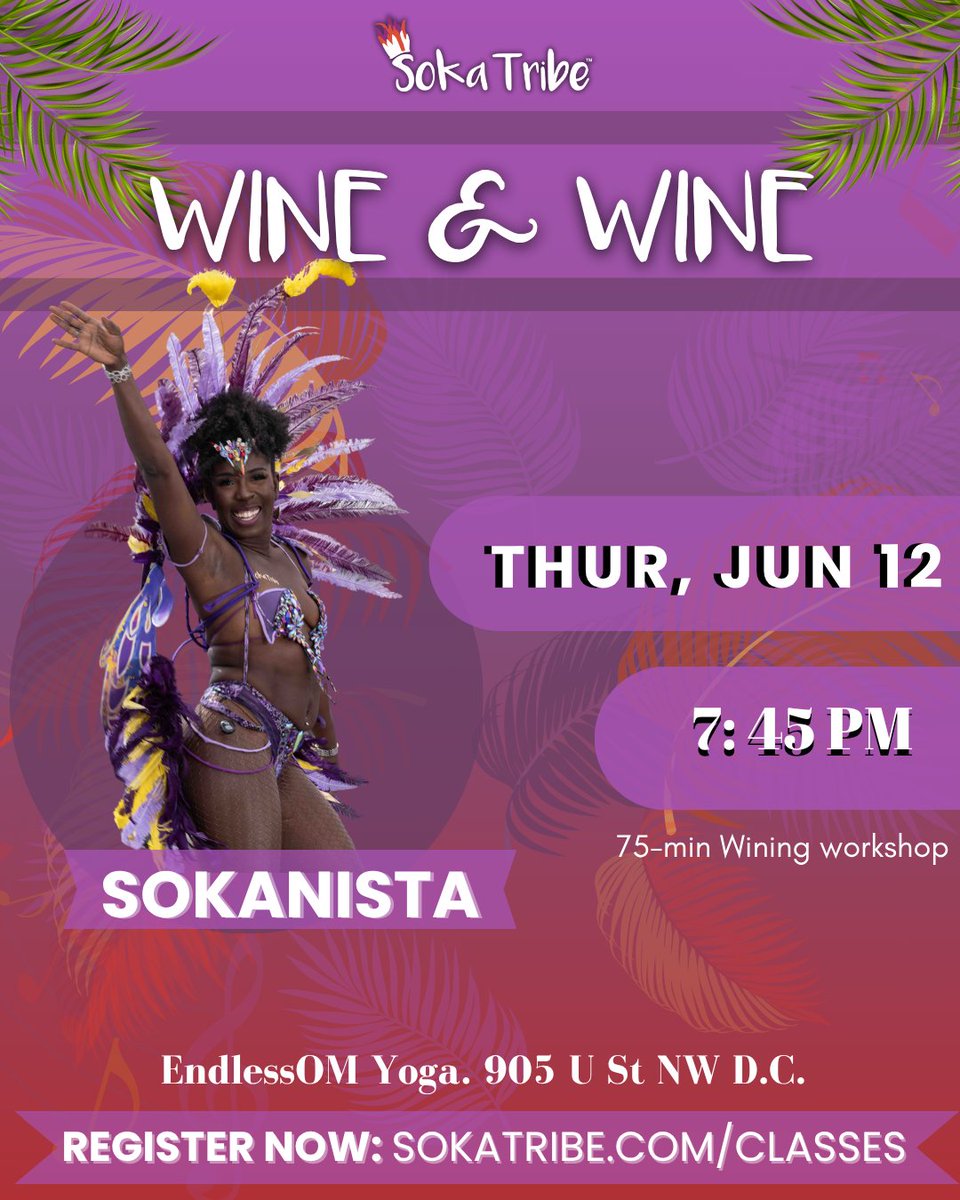 SokaTribe's tweet photo. 🌸✨ Spring, We Thank You! ✨🌸
We’re celebrating a successful kickoff to Thursday nights with our final session before summer and we’re celebrating with a WINE &amp; WINE
📅 Thursday, June 12
🕗 7:45 PM
#SokaTribe10  #SpringFinale #sokatribe https://t.co/hvx80xHuJQ