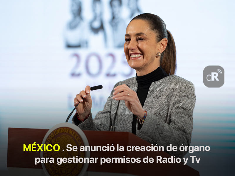 deRadios's tweet image. 🔺#NEWS deRadios.com 👉 MÉXICO . Se anunció la creación de órgano para gestionar permisos de Radio y Tv deradios.com/radio/mexico-s…

👉 LINKS linktr.ee/deRadios.com

#radios #broadcas @ClaudiaAMLOVER @atdt  @Mexico_Escucha @AMITRAC_OK @hmmexico @GobiernoMX @SpotifyMexico