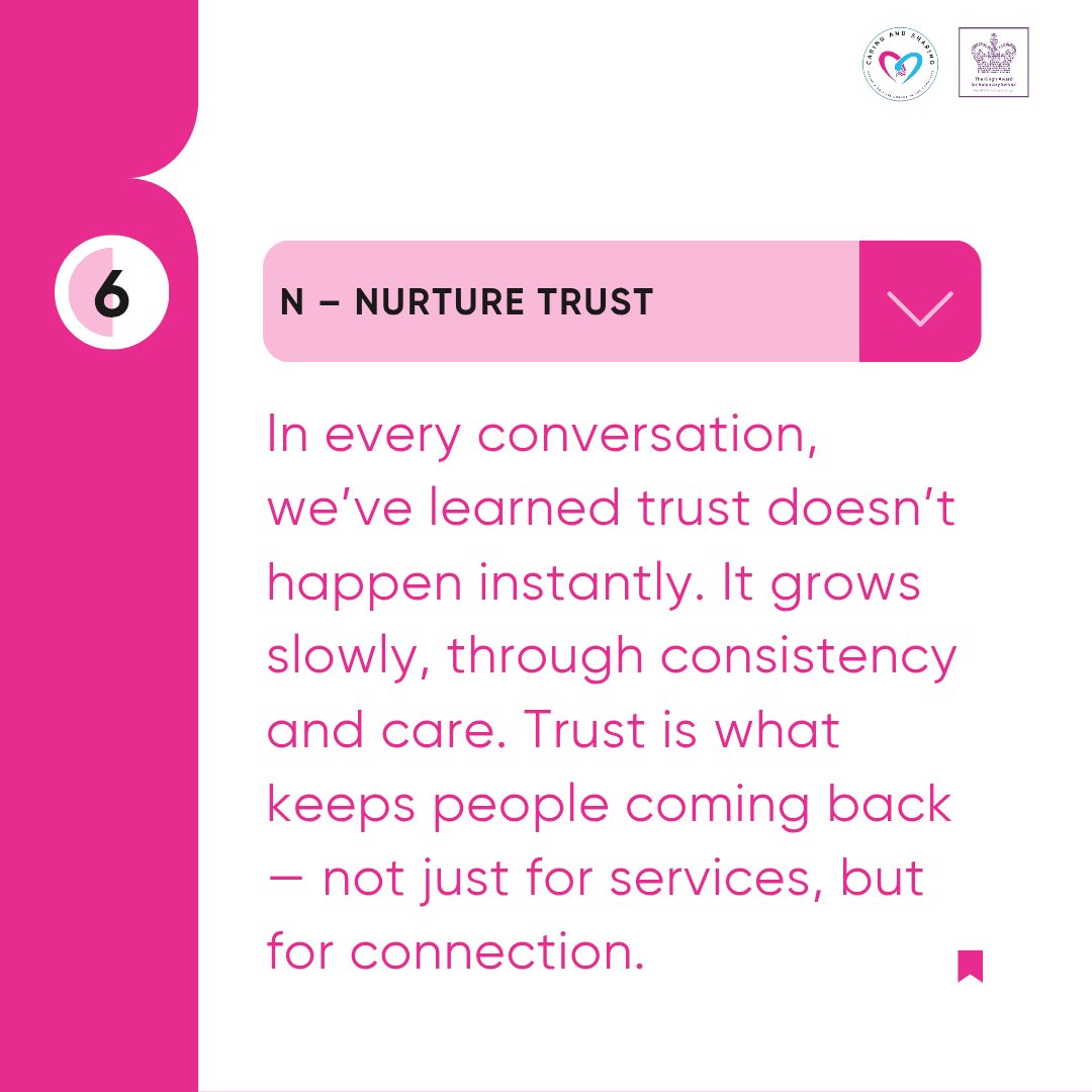 Trust is built in moments of care.
Through every conversation, drop-in, and workshop, we’ve learned that consistency and compassion are the foundation of true connection.

Keep following as we uncover more in The Power of Listening.
 
#thepoweroflistening #trustmatters