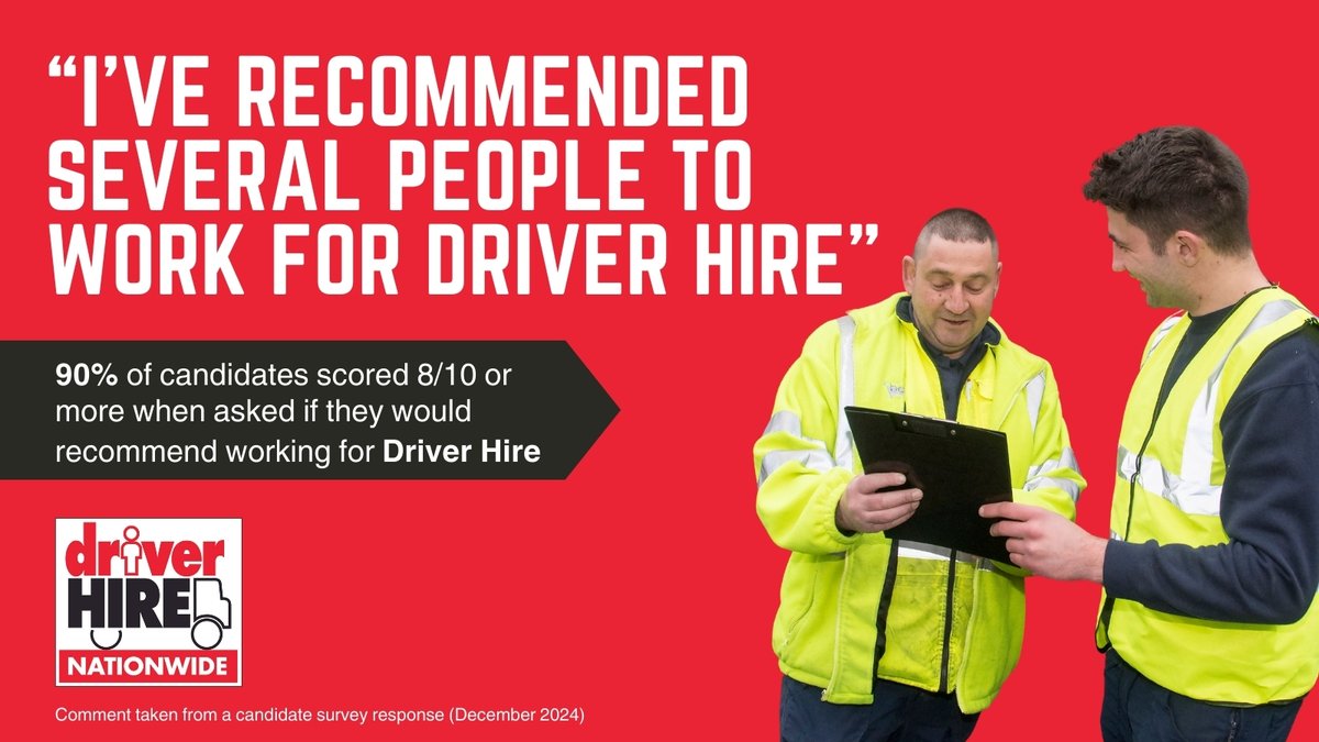 We prioritise understanding our driving &amp; logistics team members, and we take pride knowing that they enjoy their work enough to recommend us to their friends. If you’re looking for enjoyable, varied work yourself over
summer, get in touch – we’re highly recommended!