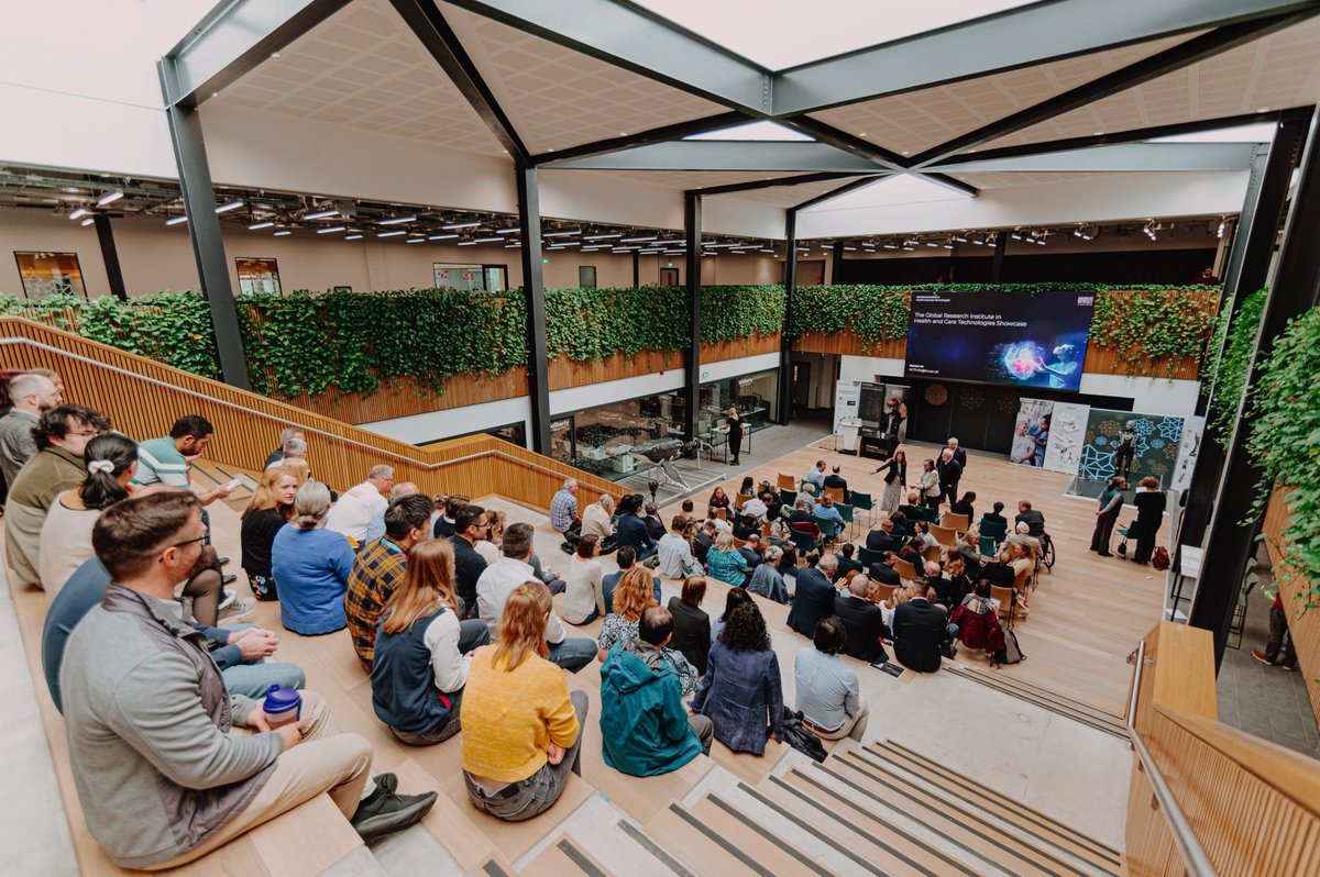 On 5 June 2025, Heriot-Watt University proudly hosted the Global Research Institute in Health and Care Technologies Showcase - a brilliant day celebrating innovation, collaboration, and the future of health and care. 

Read more: bit.ly/4mRdZH2