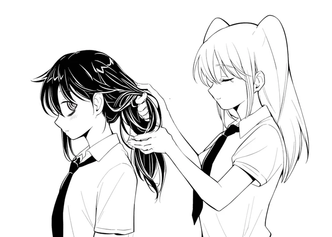 微百合的なネモクロ
#わたモテ 