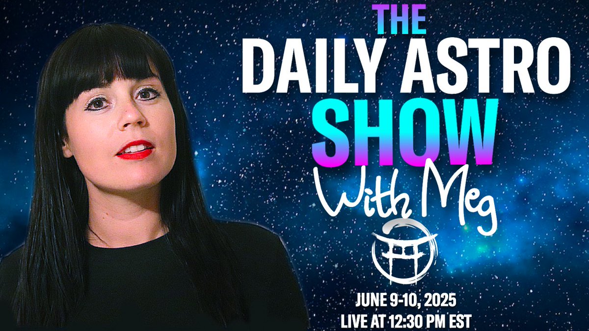 Jean-Claude (@beyond_mystic) on Twitter photo 🔮 DAILY ASTRO SHOW with MEG - JUNE 9, 2025
📡 LIVE TODAY AT 12:30 PM EST
🔴VIDEO: rumble.com/v6uiuct--the-d…
🙏RETWEET 🙏
#astrology #woo #dailyastro
<a href="/MorigeauJanine/">Tarot by Janine</a> <a href="/megmoonbeam_/">MEG MOONBEAM ♏️♑️♉️</a> <a href="/PatteeuwJens/">Jens Patteeuw</a>
<a href="/clif_high/">clif is antiselenite</a> <a href="/RealistNews/">Realist News Jsnip4</a> <a href="/TheOfficial_FFG/">Future Forecasting Group</a>
<a href="/CryptoNana4LTC/">Bee🐝TheChange #Veritaseum for #truth and #freedom</a> <a href="/lisamightydavis/">Litecoin Lisa 🇺🇸Lisa MIGHTY Davis</a> 🔮 DAILY ASTRO SHOW with MEG - JUNE 9, 2025
📡 LIVE TODAY AT 12:30 PM EST
🔴VIDEO: rumble.com/v6uiuct--the-d…
🙏RETWEET 🙏
#astrology #woo #dailyastro
<a href="/MorigeauJanine/">Tarot by Janine</a> <a href="/megmoonbeam_/">MEG MOONBEAM ♏️♑️♉️</a> <a href="/PatteeuwJens/">Jens Patteeuw</a>
<a href="/clif_high/">clif is antiselenite</a> <a href="/RealistNews/">Realist News Jsnip4</a> <a href="/TheOfficial_FFG/">Future Forecasting Group</a>
<a href="/CryptoNana4LTC/">Bee🐝TheChange #Veritaseum for #truth and #freedom</a> <a href="/lisamightydavis/">Litecoin Lisa 🇺🇸Lisa MIGHTY Davis</a>
