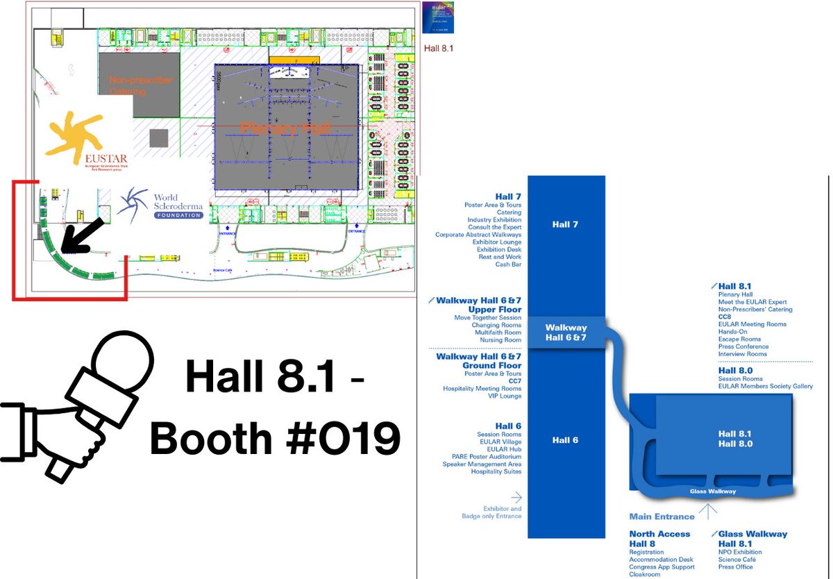 📢 Meet us at #EULAR2025 in Barcelona! 3 day to go 
📅 June 11–15 | 📍 Booth O19, Hall 8.1
🎤 Sessions &amp; interviews by EUSTAR YIG
🤝 WSF Membership Area
💡 Apply for our Major &amp; Young Investigator Grants!
🔗 Info:worldsclerofound.org/research/
#Scleroderma #WSF #MedicalResearch #Grants