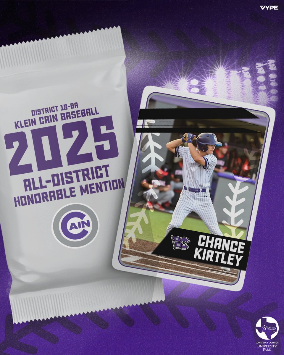 Chance Kirtley
➡️ All-District Honorable Mention

--
#REIGNCAIN