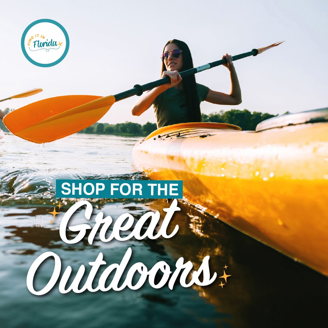 #DidYouKnow June is National Great Outdoors Month? Make sure to #FindItInFlorida when stocking up  before your next great adventure.