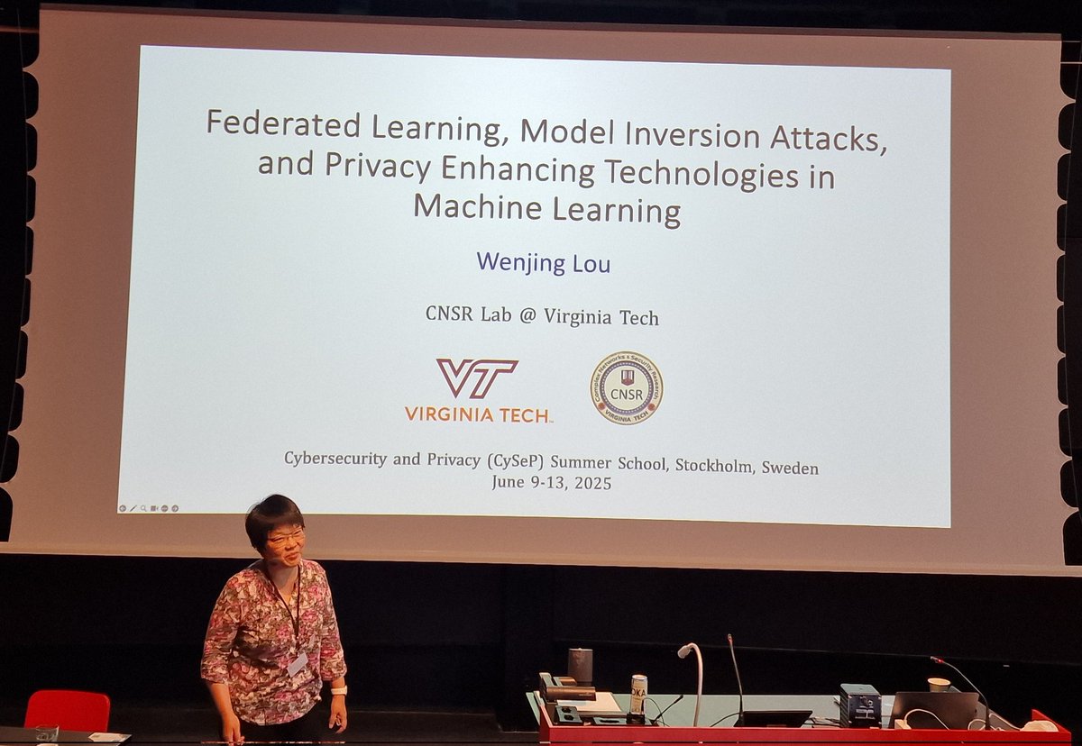 CyberSecurity and Privacy summer school tweet media