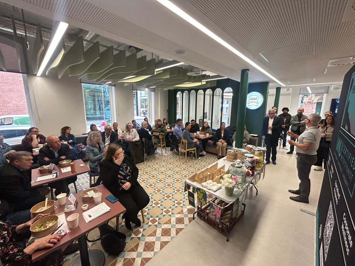 Chris McCracken (@chrismccracken_) on Twitter photo Day 1 of LQ Healthweek opened with CPR training, Mexican dance, and #TheBigLunch <a href="/EdenProject/">Eden Project</a>
Great to welcome over 40 people for a business community lunch <a href="/lovelyloaf/">Loaf Catering</a> with excellent talk on nutrition by Mike O’Sullivan #Bodyscape health club <a href="/AndrasHouse/">AndrasHotels Belfast</a> Day 1 of LQ Healthweek opened with CPR training, Mexican dance, and #TheBigLunch <a href="/EdenProject/">Eden Project</a>
Great to welcome over 40 people for a business community lunch <a href="/lovelyloaf/">Loaf Catering</a> with excellent talk on nutrition by Mike O’Sullivan #Bodyscape health club <a href="/AndrasHouse/">AndrasHotels Belfast</a>