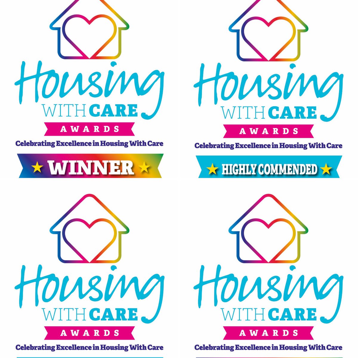 Winners &amp; highly commended of the 𝐍𝐚𝐭𝐢𝐨𝐧𝐚𝐥 𝐇𝐨𝐮𝐬𝐢𝐧𝐠 𝐖𝐢𝐭𝐡 𝐂𝐚𝐫𝐞 𝐀𝐰𝐚𝐫𝐝𝐬 announced! 

 View the full list together with the judge’s words here bit.ly/45yqOjx

#HousingWithCare