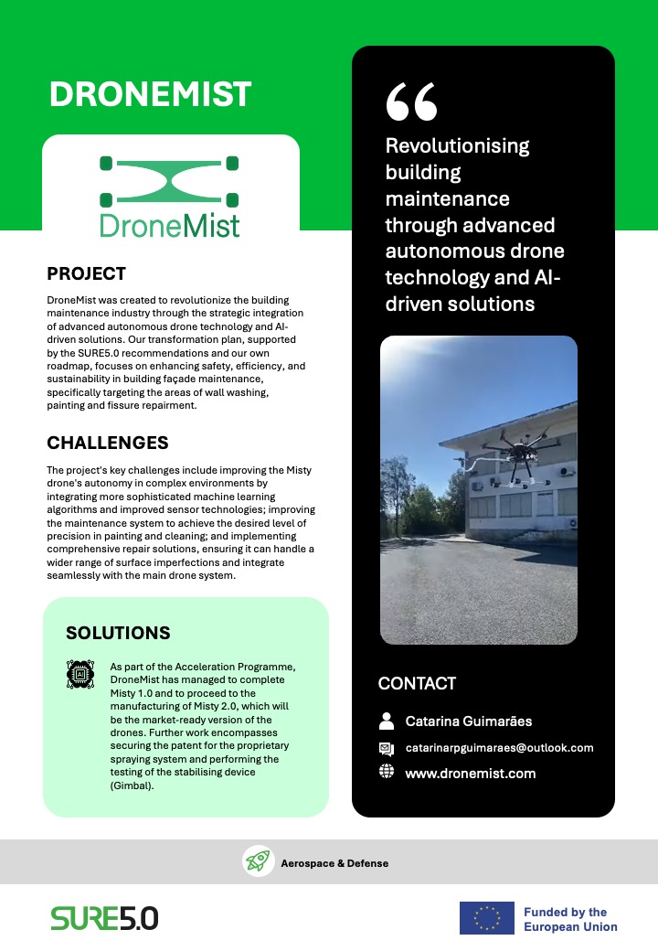 SURE5.0 (@sureproject) on Twitter photo 🎉 Meet DroneMist, one of the companies that have completed the SURE5.0 Acceleration Programme! 🎉 Meet DroneMist, one of the companies that have completed the SURE5.0 Acceleration Programme!