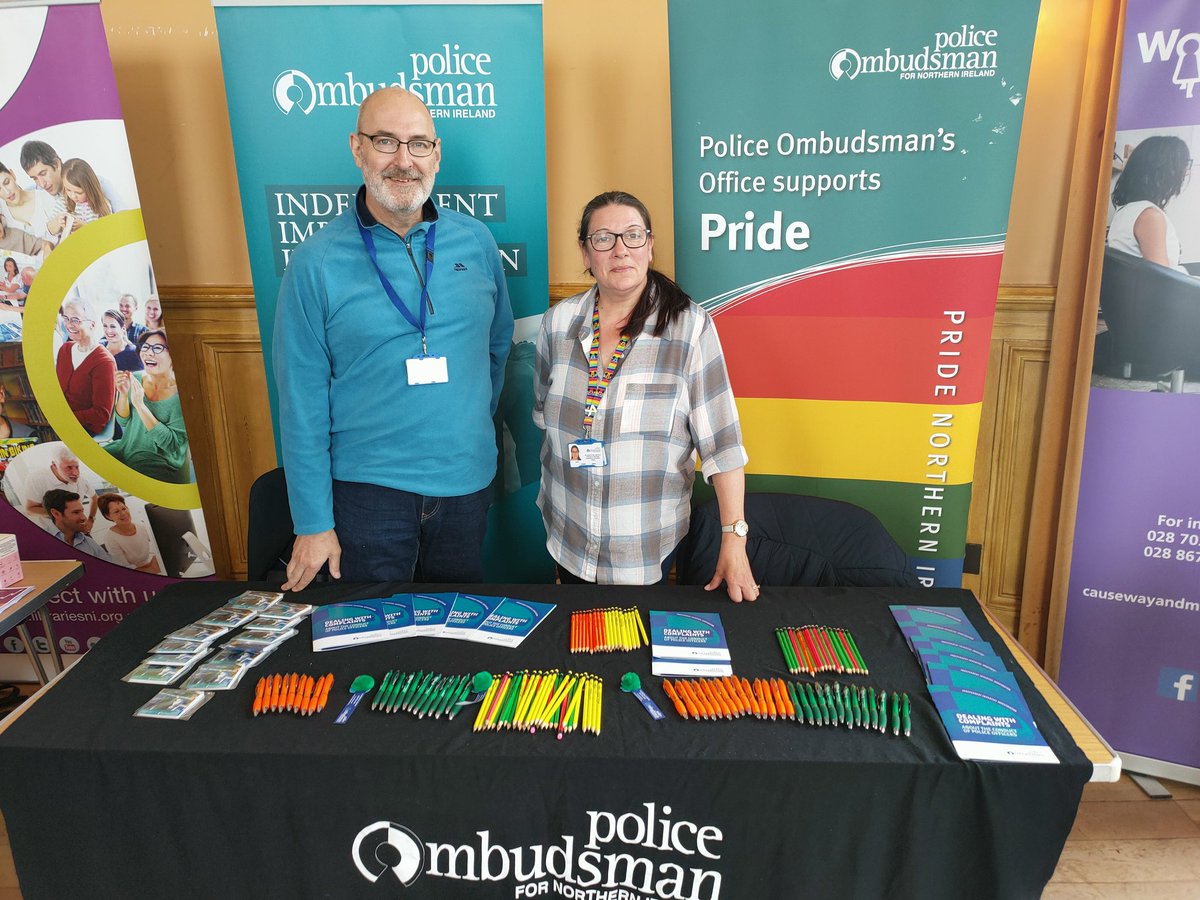 Delighted to have taken part in today's health and wellbeing event in Portrush Town Hall, organised by the Causeway LGBT+ branch of Unison.