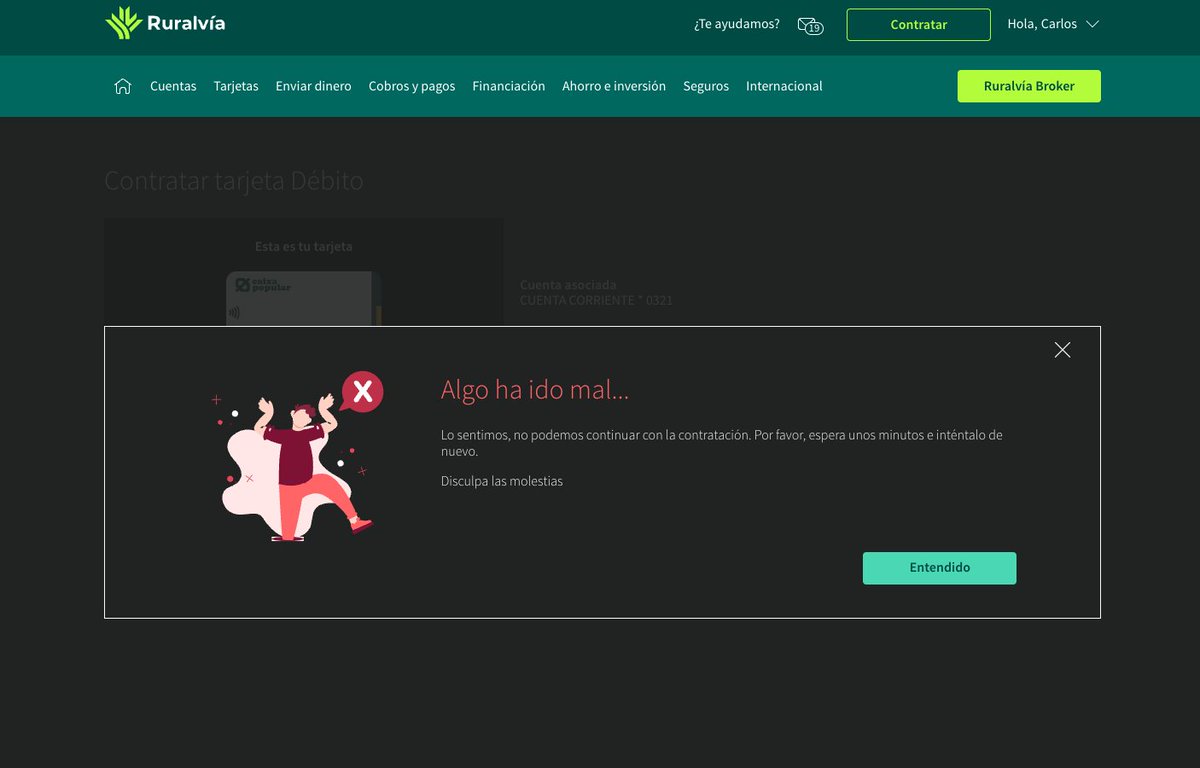 Hablemos de banca digital. 

¿Cuál es la PEOR banca digital que conocéis / trabajáis?
Empiezo yo. #Ruralvia. Terrible.
