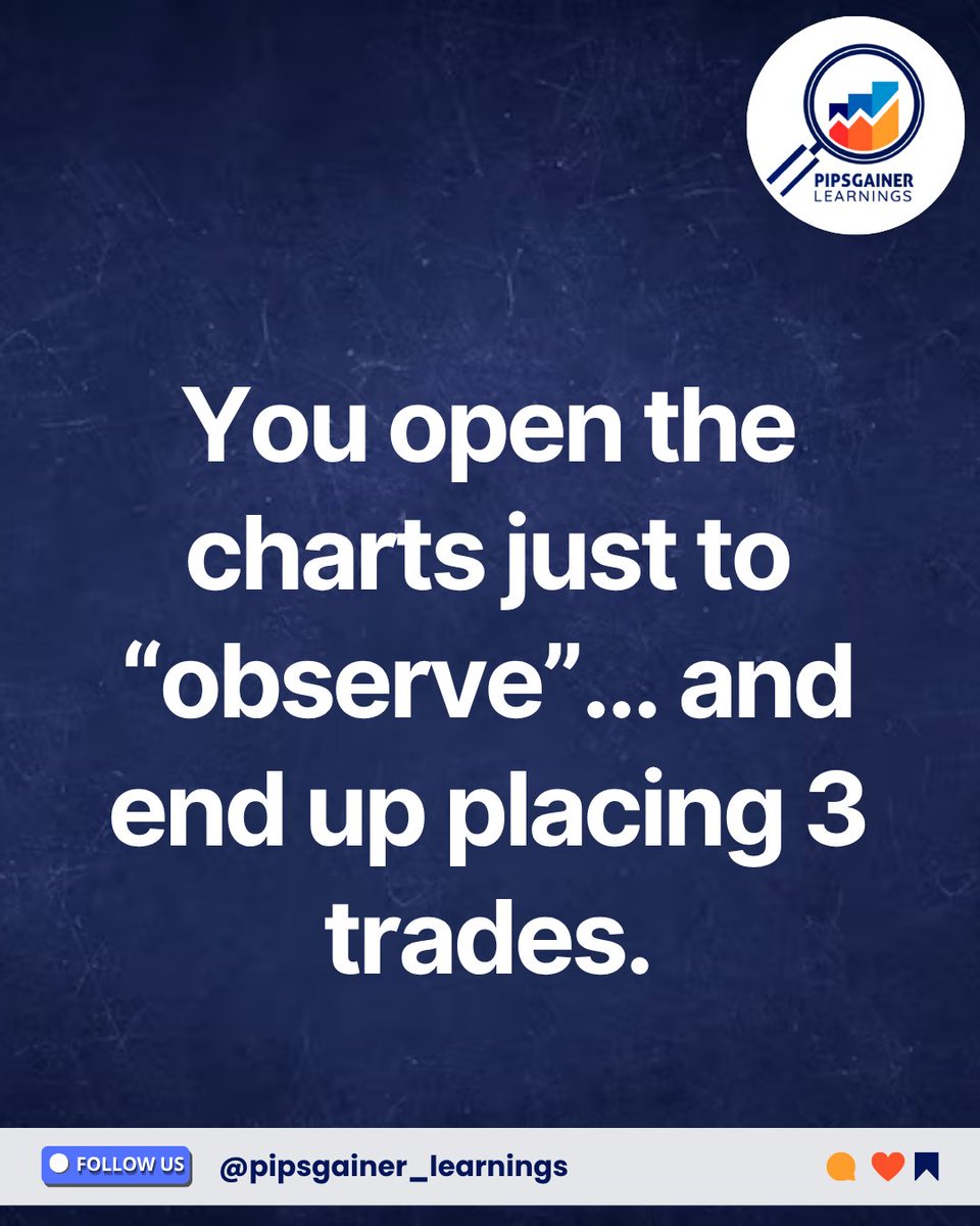 PipsgainerL's tweet image. &quot;Just watching the market&quot; — said every trader before entering impulsively. 😅📉📈
Discipline? Still buffering...
🎯 Ready to trade smart, not emotionally?
Join our trader tribe for expert guidance and real-time signals 👇
📲 chat.whatsapp.com/E0VK0TSmVxy7Az…

#RelatableTrader #ForexLife…