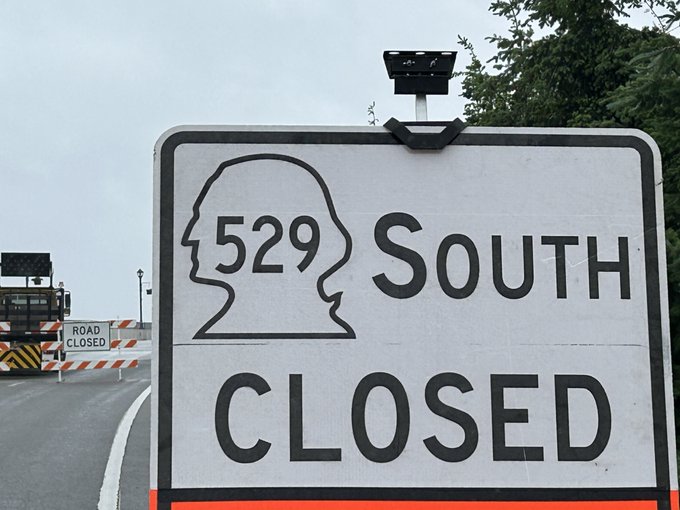 Marysville司机-SB SR 529一直关闭到晚上11点！