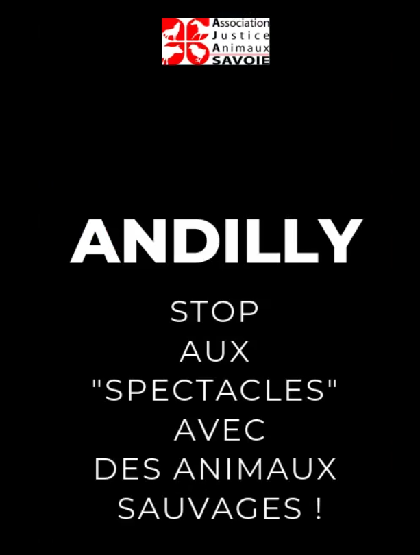 #Andilly : stop aux spectacles de rapaces !
Nous avons dû encore manifester ce samedi devant les Grandes médiévales d'Andilly en #HauteSavoie car ... les organisateurs programment encore des animations avec des rapaces !

facebook.com/asso.ajas/vide…