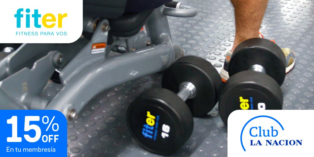 clubln's tweet photo. Descubrí #Fiter, tu nuevo centro de entrenamiento.
➡️ https://t.co/P7WMSNIfJm
Todos los días, tenés un 15% Off en tu membresía. 🏋️ Conocé todos los detalles haciendo click.
#fiter #somosfiter #beneficiosclubln #clubln #clublanacion #lanacion https://t.co/y4jAIL9sm0