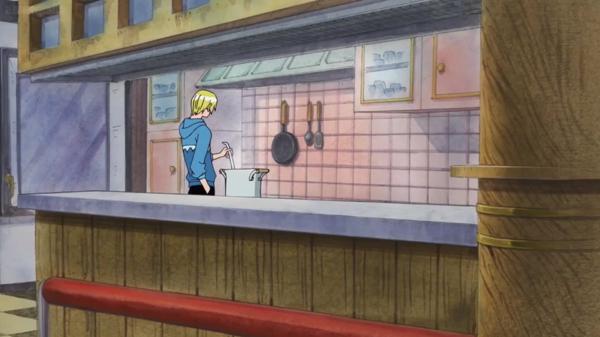 “ ดูเหมือนว่าวันนี้ท้องทะเล ก็ยังคงเงียบสงบเหมือนเคย ทำเอาได้ยินเสียงเดือดของสตูว์เนื้อในหม้อนี้ชัดแจ๋วเลยแฮะ ”