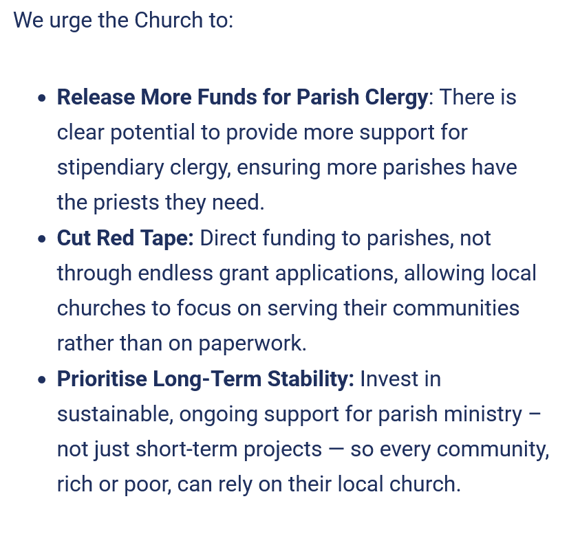 Save the Parish: Church Funding Boost for Parishes is Welcomed—But More is Needed to Secure Local Ministry.
Press release: shorturl.at/9hTkq