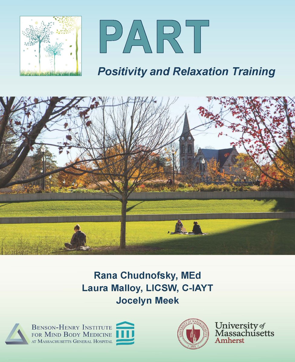 Mind Body Medicine (@bensonhenry) on Twitter photo Our research team <a href="/MassGeneralNews/">MassGeneral News</a> + <a href="/UMassAmherst/">UMass Amherst</a> found that college students taking our PART program report decreased stress + improved coping! PART is delivered for academic credit & student #wellness. Results will be presented at the 2025 <a href="/PublicHealth/">APHA</a> meeting Our research team <a href="/MassGeneralNews/">MassGeneral News</a> + <a href="/UMassAmherst/">UMass Amherst</a> found that college students taking our PART program report decreased stress + improved coping! PART is delivered for academic credit & student #wellness. Results will be presented at the 2025 <a href="/PublicHealth/">APHA</a> meeting