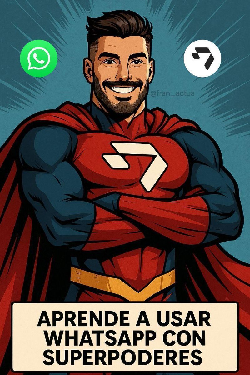 No entiendo cómo el 98% de las personas no usa WHATSAPP con SUPERPODERES.

Pásate al 2% guardando este hilo🔖 

👇