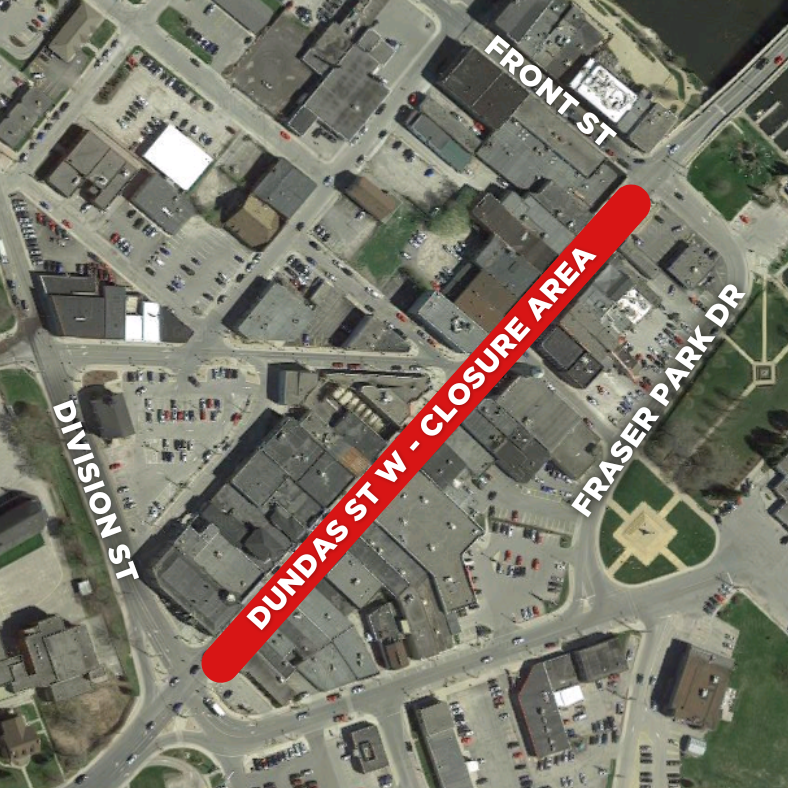 DUNDAS STREET WEST ROAD CLOSURE 🚧

Dundas Street West from Division Street to Front Street will be closed for the Larry Young Memorial Father’s Day Car Show on Sunday, June 15, from 8 a.m. to 5 p.m.