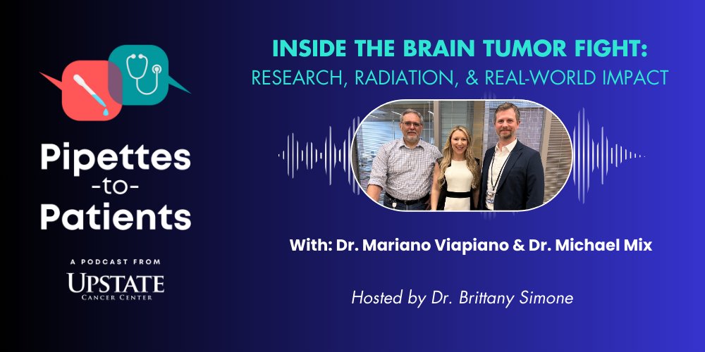 ❗️ICYMI: The first episode of Pipettes to Patients is out! Every month, the new show will highlight #cancerresearch breakthroughs, challenges, collaborations, &amp; more. Catch up on May's episode, &amp; subscribe so you don't miss June's episode⤵️
bit.ly/4mmtp65