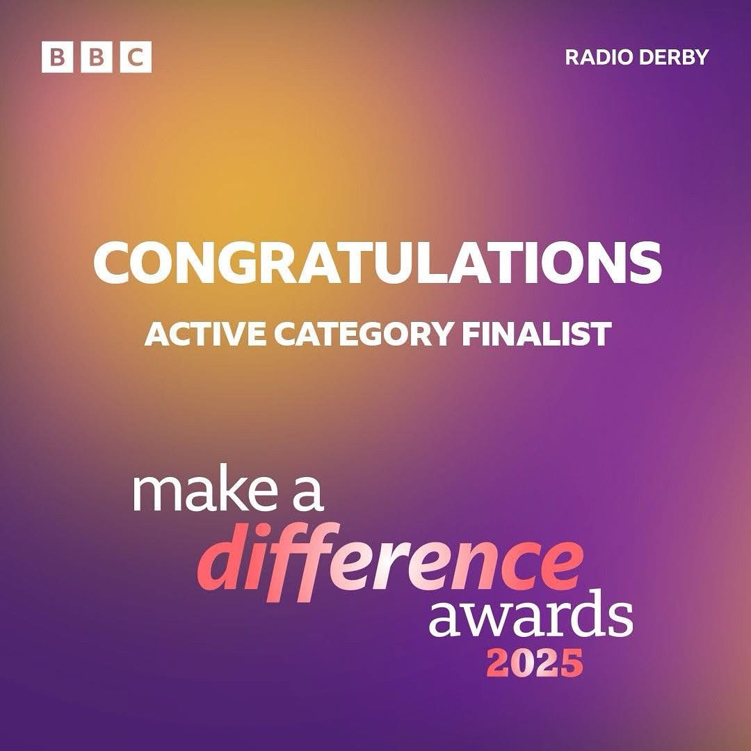 ✨✨ SUPER PROUD for being shortlisted for #BBCMakeADifference Active Award 2025 🤩🤩 -awarded to an individual or group of people who have used physical activity or sport as a way of improving the lives of those in their community - Winner to be revealed in September.