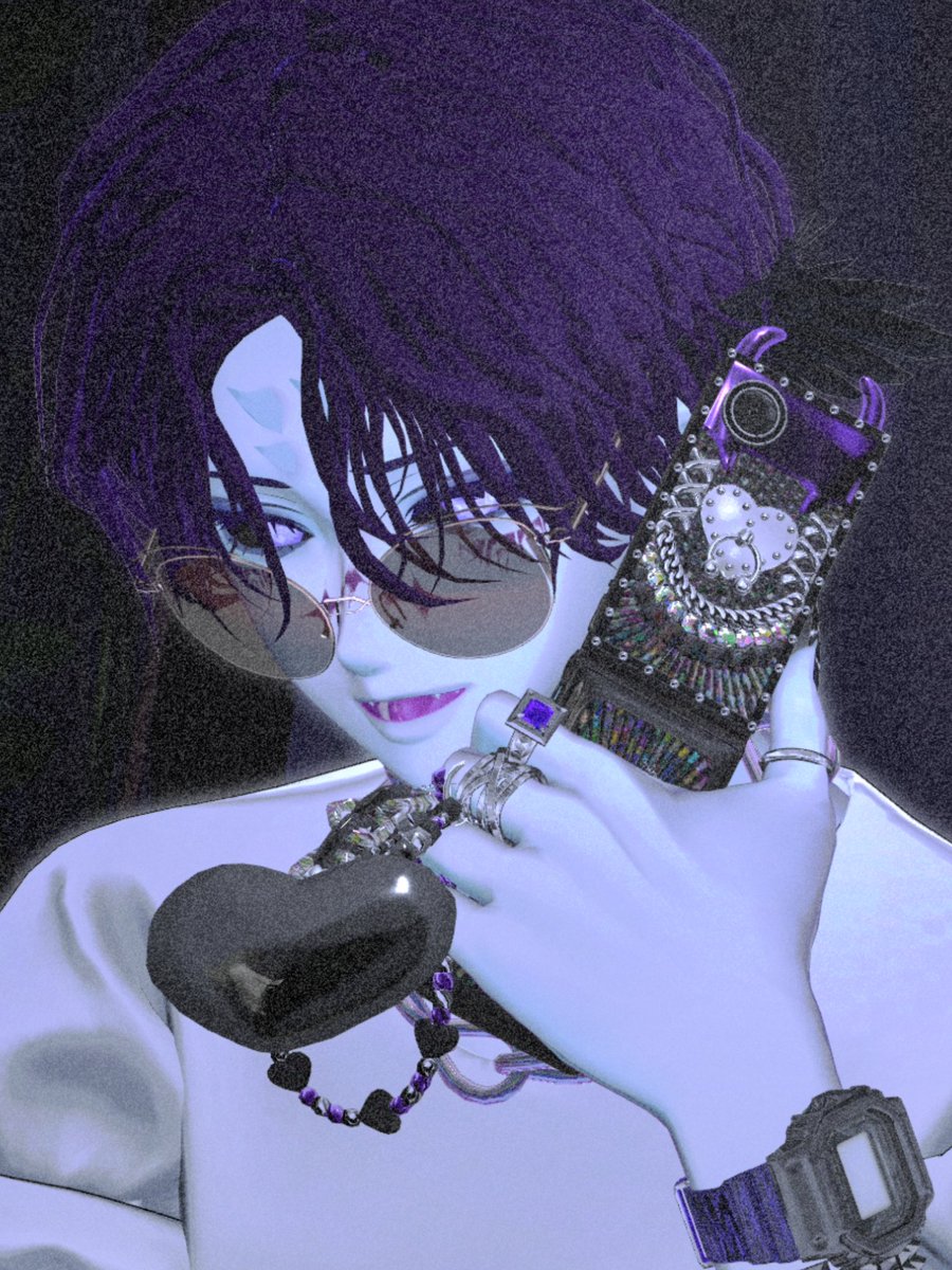 #VRCギャルサー × #Minuet_Doll
コラボ記念の「は゛りァヶ゛⤴ハ゜ヵ②ヶ→タィo」プレゼントキャンペーンが実施中✨
メンズでも使いやすいモンスター柄😈 でちょい平成画質にしてみたョ📸
RPは6/10〆だョ💜
#PR