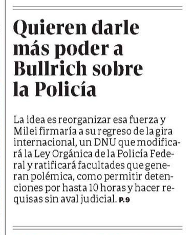 El Gobierno quiere legalizar lo que pasó el sábado con <a href="/JuanGrabois/">Juan Grabois</a>. Eso significa varias cosas. Una de ellas: que saben que lo que hicieron es (todavía y por ahora) ilegal.