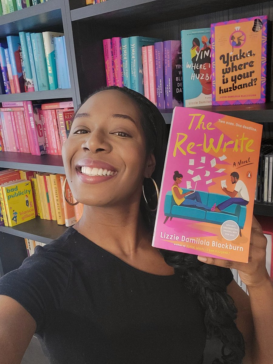 DamilolaLizzie's tweet image. The Re-Write is out in the US on Aug 12. You can pre-order it now! Think: two exes, one book deal, and a second chance... maybe. 👀
If you’re into second-chance romance, awkward reunions, and a fun, sunny read with Love Island vibes—this one’s for you!
bit.ly/45feMv3