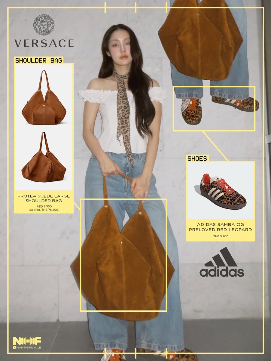 namtanfilm_LB's tweet photo. #NamtanTipnaree spotted in @Versace and @adidasoriginals fits
#VERSECE
#adidasOriginals
#NamtanFilmLookbook
#ช้อปตามน้ำตาลฟิล์ม https://t.co/p2hvCKtoQv