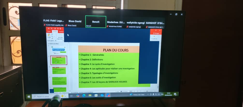 🚀 La 4ᵉ promo du CEAS-GRNE est lancée ! 11 apprenants, 9 modules, 1 objectif : devenir les sentinelles d’une gestion durable des forêts d’Afrique centrale. Connectés, motivés, transformés. Et ce n’est que le début. 📷#CEASGRNE #ForêtsDurables #FLAG