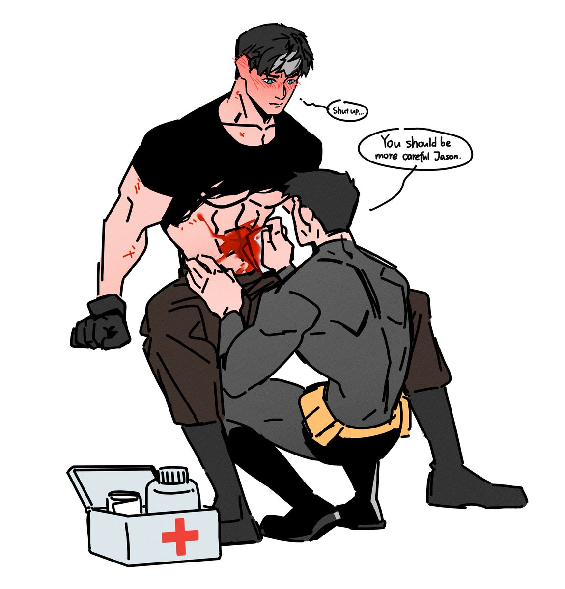 hurt&amp;comfort 
#brujay