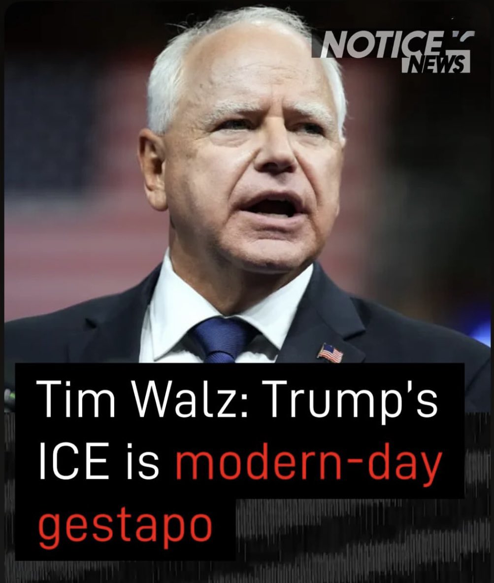 „…Die Menschen werden von Beamten mit Masken in Zivilfahrzeuge verbracht,ohne Chance auf Verteidigung,sie werden einfach aufgegriffen und verschwinden…

Tim Walz
Gouverneur von Minnesota
Dem.Partei

Absolut verständlich dass Los Angeles sich wehrt.
<a href="/GavinNewsom/">Gavin Newsom</a>