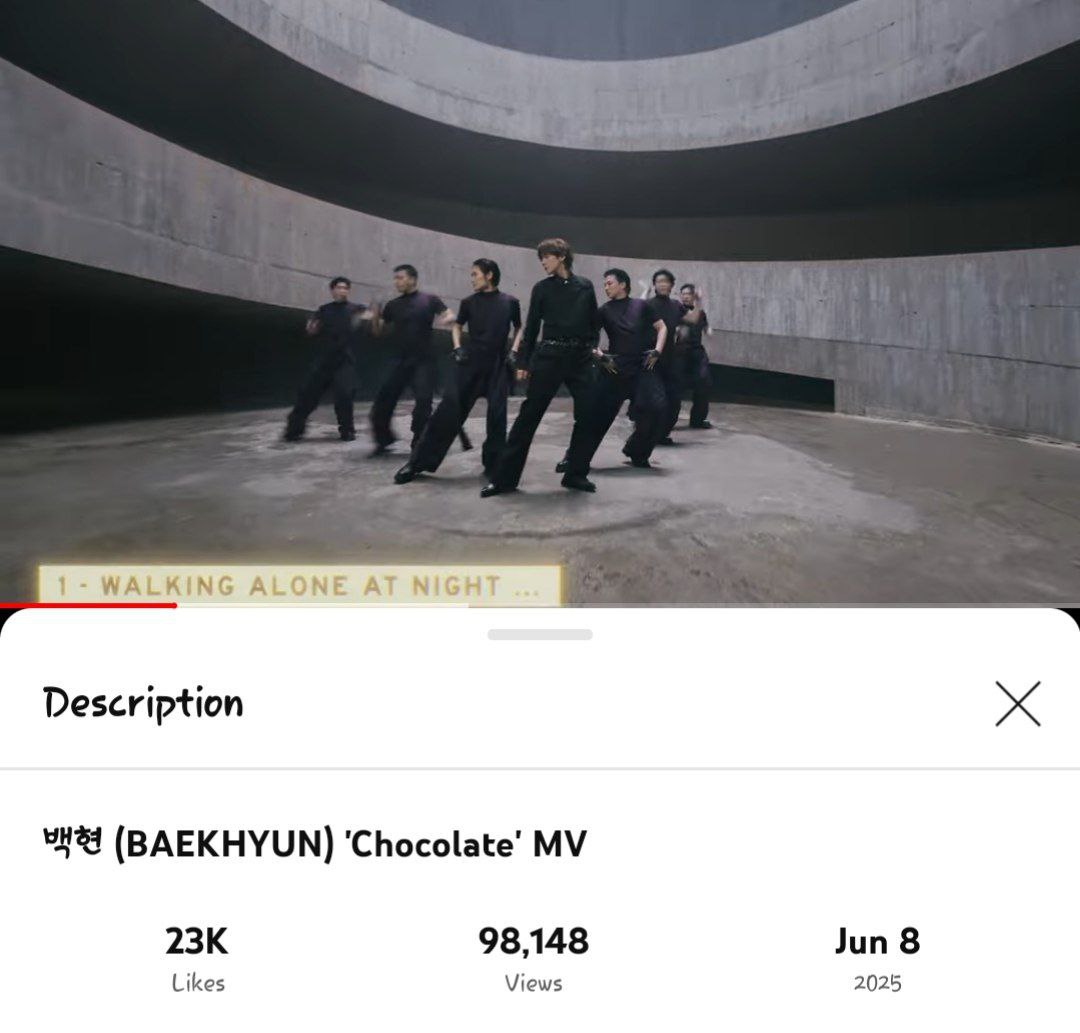 لیست بازدید یوتیوب:

ROUND 1/3
DATE: 250609

Chocolate
Elevator
Wait On Me
Cream Soda

Chocolate 
DFTF
Lemonade
Black Out
Hey Mama; EXO CBX

Chocolate
Mars
What About Love
Elevator

Chocolate
1 to 3
On Me
Brand new
1 billion Views; EXO SC

<a href="/weareoneEXO/">EXO</a> <a href="/B_hundred_Hyun/">Baekhyun_EXO</a>