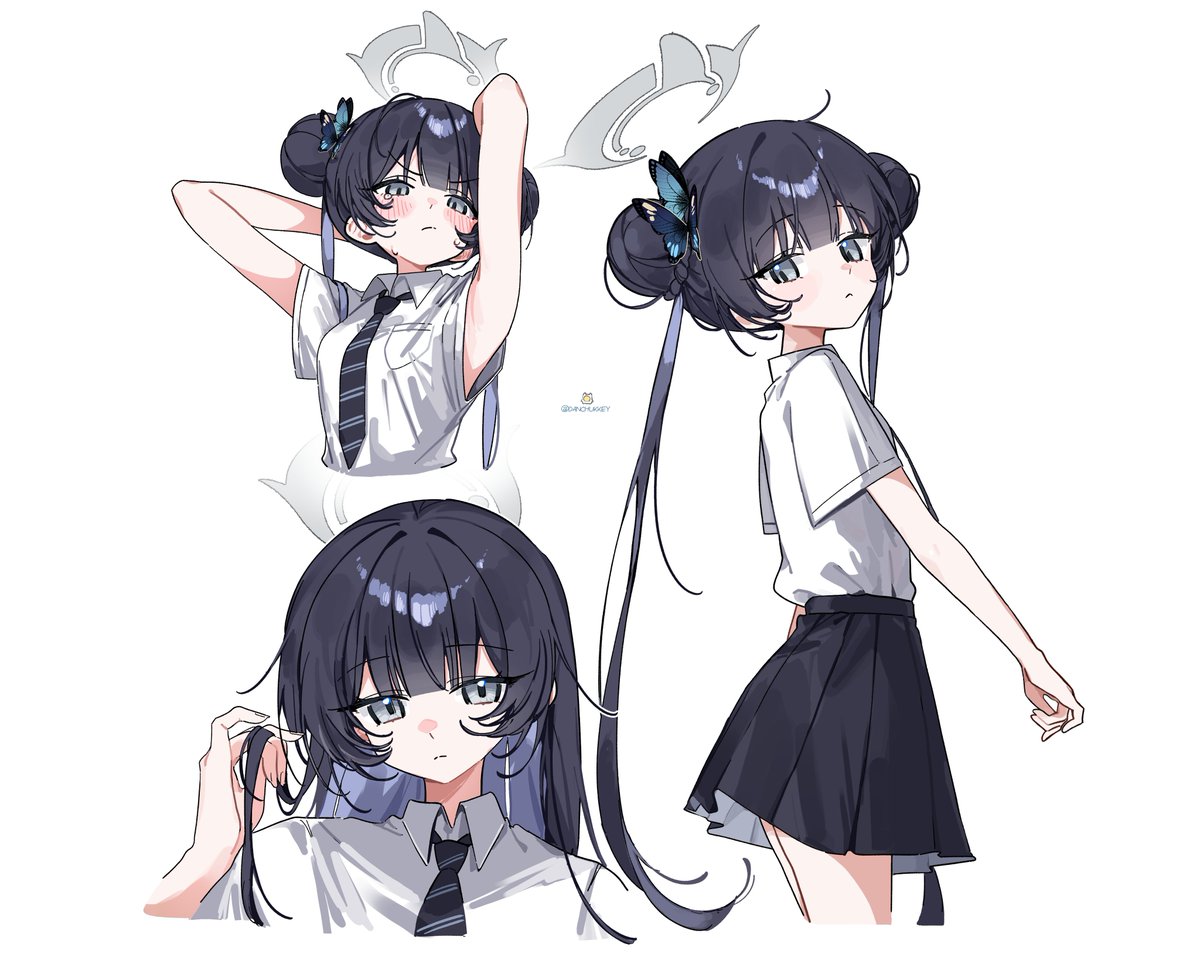 day100_🦋🦋🦋
#BlueArchive #ブルアカ 
#100日チャレンジ