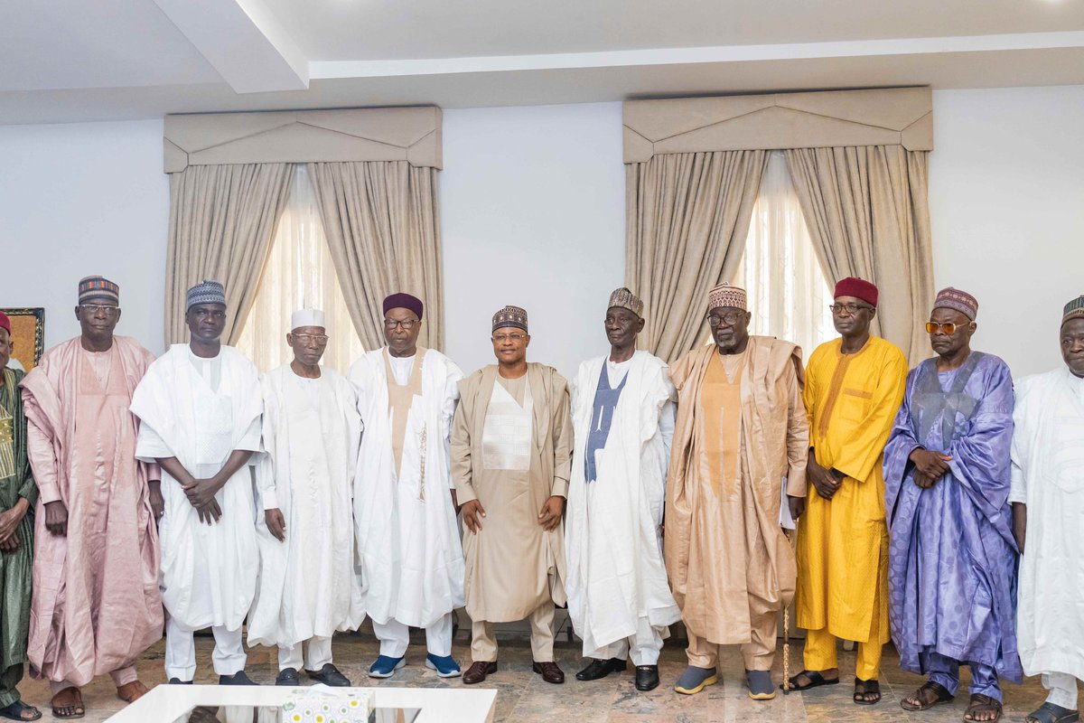 ubasanius's tweet photo. I had the privilege of receiving a Sallah homage from the highly respected Kaduna State Elders Forum at the Sir Kashim Ibrahim House. The delegation was led by the Forum’s Co-Chairman, Alhaji Abubakar Mustapha.

During the visit, Alhaji Mustapha conveyed the Forum’s appreciation and support for the projects our administration has initiated, particularly in rural communities. He affirmed that, based on the Forum’s findings, there is a growing sense of satisfaction and hope among our people. He also called on all residents of Kaduna State to rally behind our administration to ensure lasting peace and sustainable development.

In my remarks, I expressed heartfelt gratitude to the Elders for their unwavering support and wise counsel. I also provided a midterm update on our administration’s strides in security, education, healthcare, infrastructure, agriculture, and social investment. We remain united in purpose, guided by the wisdom of our elders, and driven by a shared vision for a peaceful and prosperous Kaduna State.

Senator Uba Sani,
Governor, Kaduna State.